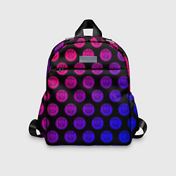 Детский рюкзак ПСЖ Неон, цвет: 3D-принт