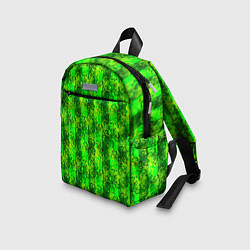 Детский рюкзак Неоновый полосатый узор, цвет: 3D-принт — фото 2