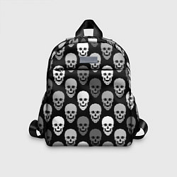 Детский рюкзак Черно-белый готический, цвет: 3D-принт