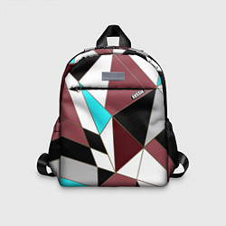 Детский рюкзак Геометрический узор, цвет: 3D-принт