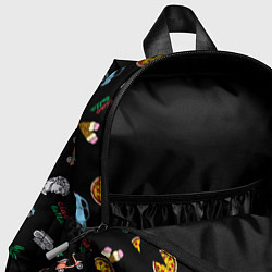 Детский рюкзак Итальянский паттерн, цвет: 3D-принт — фото 2
