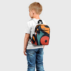 Детский рюкзак Arabic Rain, цвет: 3D-принт — фото 2