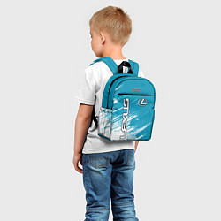 Детский рюкзак Лексус Lexus, цвет: 3D-принт — фото 2