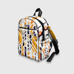 Детский рюкзак Абстракция маршрут, цвет: 3D-принт — фото 2