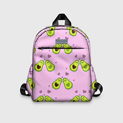 Детский рюкзак Любовь Авокадиков, цвет: 3D-принт