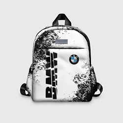 Детский рюкзак BMW БМВ РАЗРЕЗАННОЕ ЛОГО, цвет: 3D-принт