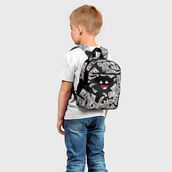 Детский рюкзак Деньги и купюры смайл, цвет: 3D-принт — фото 2