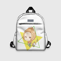 Детский рюкзак Харуки Накаям с треугольниками, цвет: 3D-принт