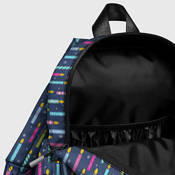 Детский рюкзак Свечи, цвет: 3D-принт — фото 2