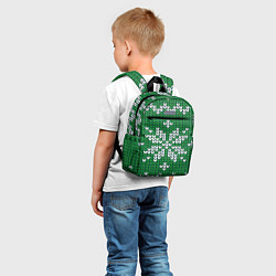 Детский рюкзак Снежинка, цвет: 3D-принт — фото 2