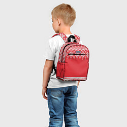 Детский рюкзак Зимний лес, цвет: 3D-принт — фото 2