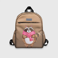 Детский рюкзак Акварельный енотик, цвет: 3D-принт