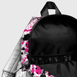 Детский рюкзак ИГРА В КАЛЬМАРА, СТРАЖИ БРЫЗГИ КРАСОК, цвет: 3D-принт — фото 2