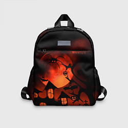 Детский рюкзак Красная луна на Хэллоуин, цвет: 3D-принт