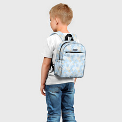Детский рюкзак Узоры Снежинки, цвет: 3D-принт — фото 2