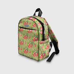Детский рюкзак Клубничка паттерн, цвет: 3D-принт — фото 2