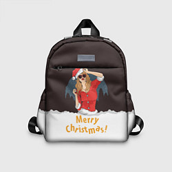 Детский рюкзак Снегурка Merry Christmas, цвет: 3D-принт