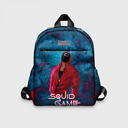 Детский рюкзак Сериал Squid game Игра в кальмара, цвет: 3D-принт