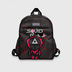 Детский рюкзак Squid game BLACK, цвет: 3D-принт