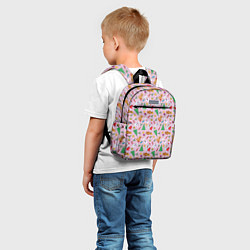 Детский рюкзак Новогодние Зверюшки, цвет: 3D-принт — фото 2