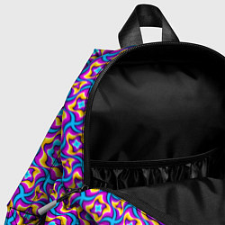 Детский рюкзак Красочный фон с цветами, цвет: 3D-принт — фото 2