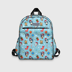 Детский рюкзак GI Christmas Pattern, цвет: 3D-принт