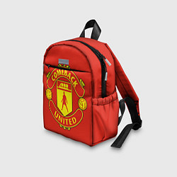 Детский рюкзак Камбек Юнайтед это Манчестер юнайтед, цвет: 3D-принт — фото 2