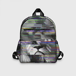 Детский рюкзак Glitch lion 2020, цвет: 3D-принт