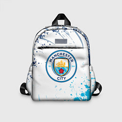 Детский рюкзак Manchester City - Футбольный клуб, цвет: 3D-принт