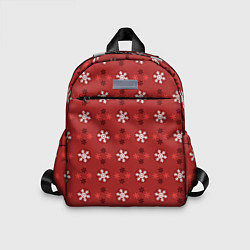Детский рюкзак Snowflakes, цвет: 3D-принт
