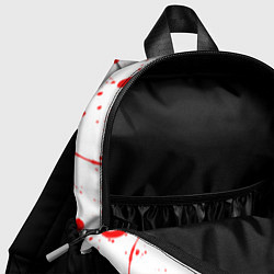 Детский рюкзак Берсерк черная маска с логотипом, цвет: 3D-принт — фото 2