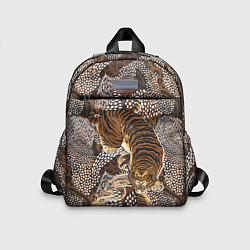 Детский рюкзак Тигр в засаде, цвет: 3D-принт