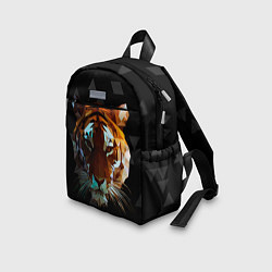 Детский рюкзак Тигр стиль Low poly, цвет: 3D-принт — фото 2