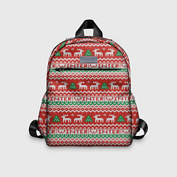 Детский рюкзак Deer Christmas Pattern