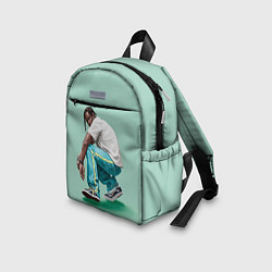 Детский рюкзак Мятный АСАП, цвет: 3D-принт — фото 2
