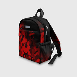 Детский рюкзак DUCATY RED MILITARY ДУКАТИ МИЛИТАРИ, цвет: 3D-принт — фото 2