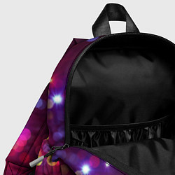 Детский рюкзак ПРАЗДНИЧНЫЕ ОГОНЬКИ НОВЫЙ ГОД 2022, цвет: 3D-принт — фото 2