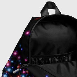 Детский рюкзак ПРАЗДНИЧНЫЕ НОВОГОДНИЕ ОГОНЬКИ 2022, цвет: 3D-принт — фото 2