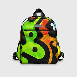 Детский рюкзак Пятнистая Абстракция, цвет: 3D-принт