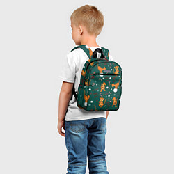 Детский рюкзак Тигр и рождество, цвет: 3D-принт — фото 2
