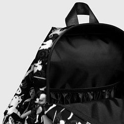Детский рюкзак GENSHIN IMPACT ПЕРСОНАЖИ БЕЛЫЙ, цвет: 3D-принт — фото 2