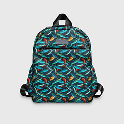 Детский рюкзак Рыболовные Воблеры, цвет: 3D-принт