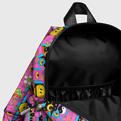 Детский рюкзак Психоделика Инь-Янь, цвет: 3D-принт — фото 2