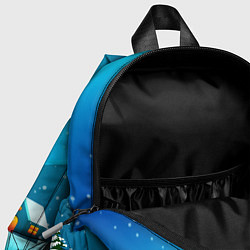 Детский рюкзак Новый год 2022 Тигр с подарками, цвет: 3D-принт — фото 2