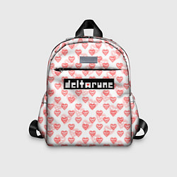 Детский рюкзак DELTARUNE PATTERN LOGO, цвет: 3D-принт