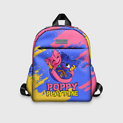 Детский рюкзак Huggy Wuggy and Kissy Missy Poppy Playtime, цвет: 3D-принт