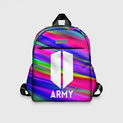 Детский рюкзак BTS ARMY RAIBOW, цвет: 3D-принт