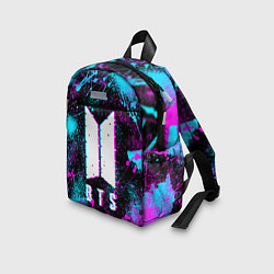 Детский рюкзак НЕОНОВЫЙ БТС NEON BTS, цвет: 3D-принт — фото 2