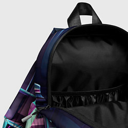Детский рюкзак Неоновая трубка, цвет: 3D-принт — фото 2