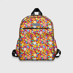 Детский рюкзак Конфеты и Леденцы, цвет: 3D-принт